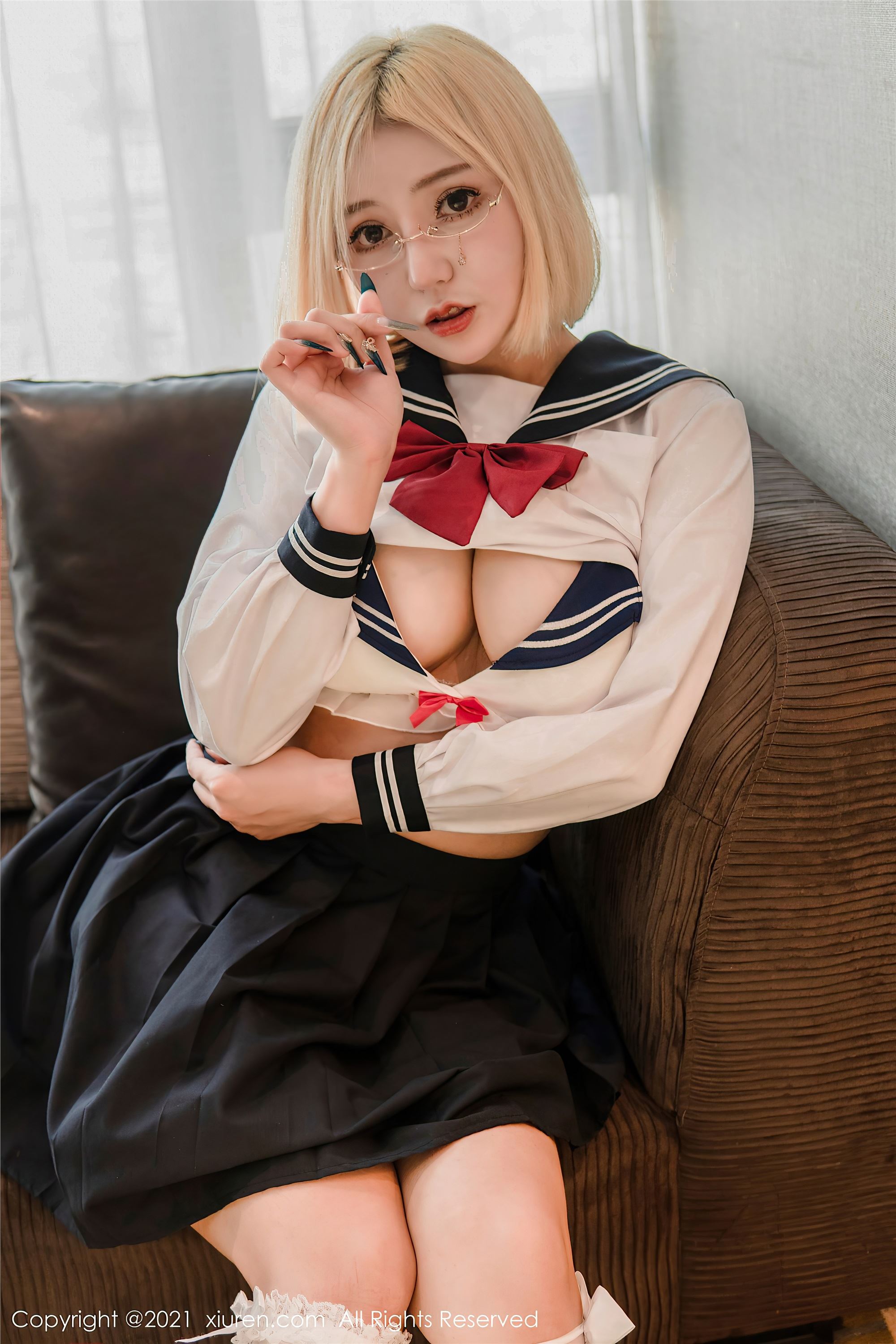 XiuRen秀人网  2021.03.04 No.3163 文静儿 校服 美胸